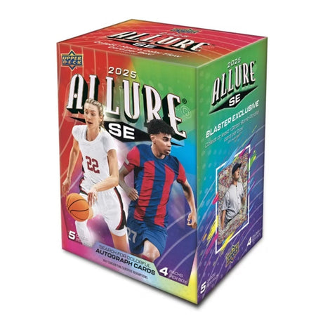 2025 Upper Deck Allure SE Blaster Box med hockeykort för NHL-samlare.