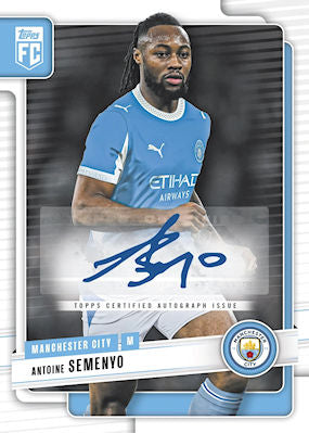 2026-27 Topps Manchester City Collector Tin