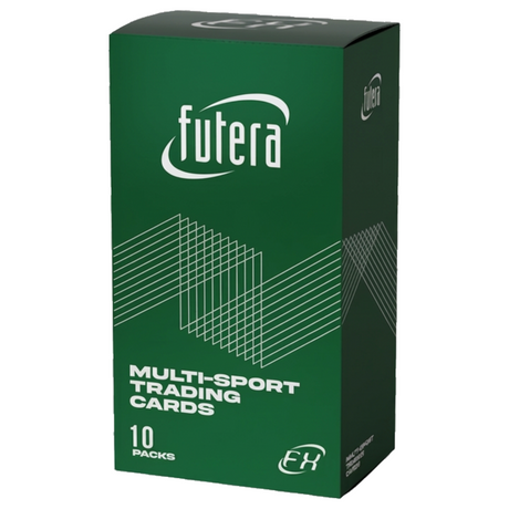2026 Futera FX Multi-Sport Series 1 hobby box med samlarkort för sportentusiaster.