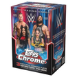 2026 Topps Chrome WWE Value Box med samlarkort för wrestling-fans.