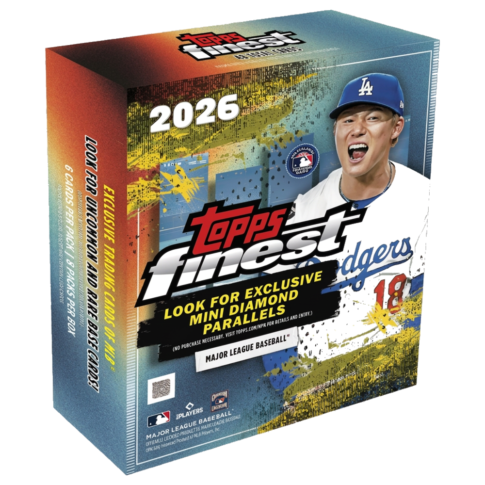 2026 Topps Finest Baseball Mega Box