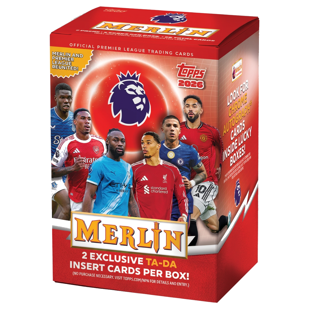 2026 Topps Merlin Premier League Value Box