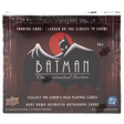 2026 Upper Deck Batman The Animated Series trading cards hobby box för samlare.