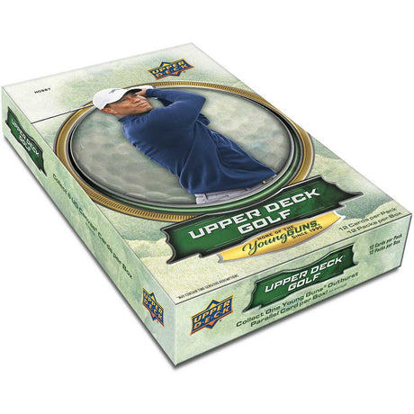 2026 Upper Deck Golf Hobby Box med samlarkort för golfsamlare.