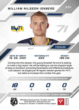 331 HV71 William Nilsson Ignberg BLUE