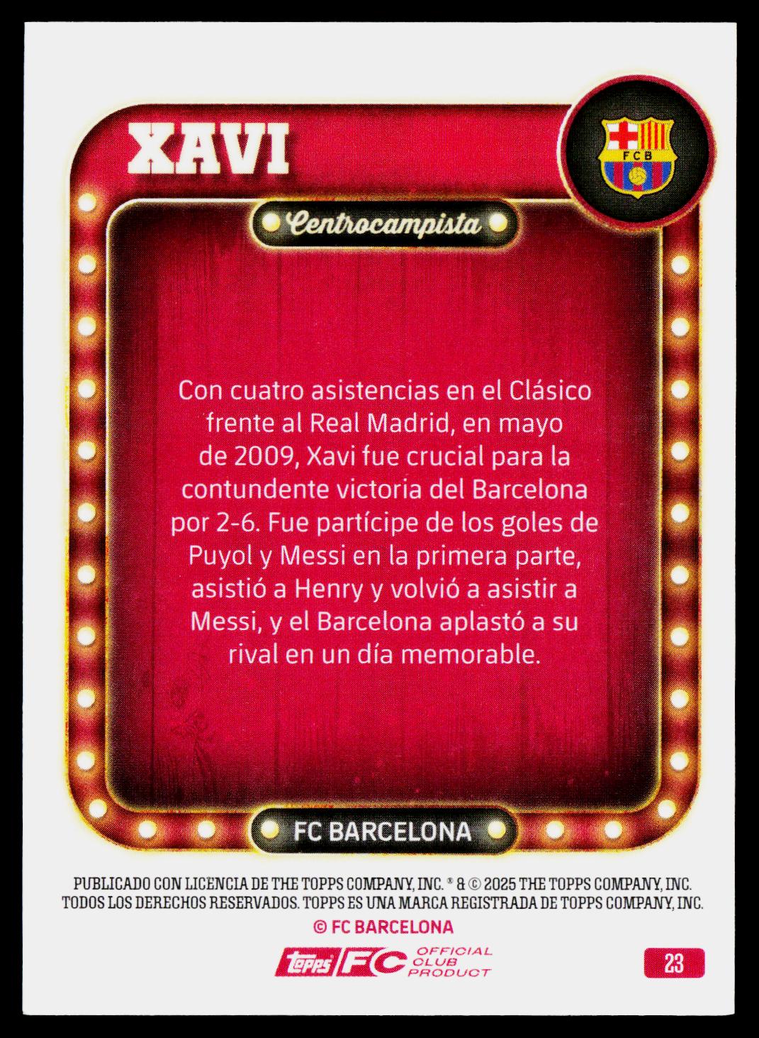 Xavi FC Barcelona