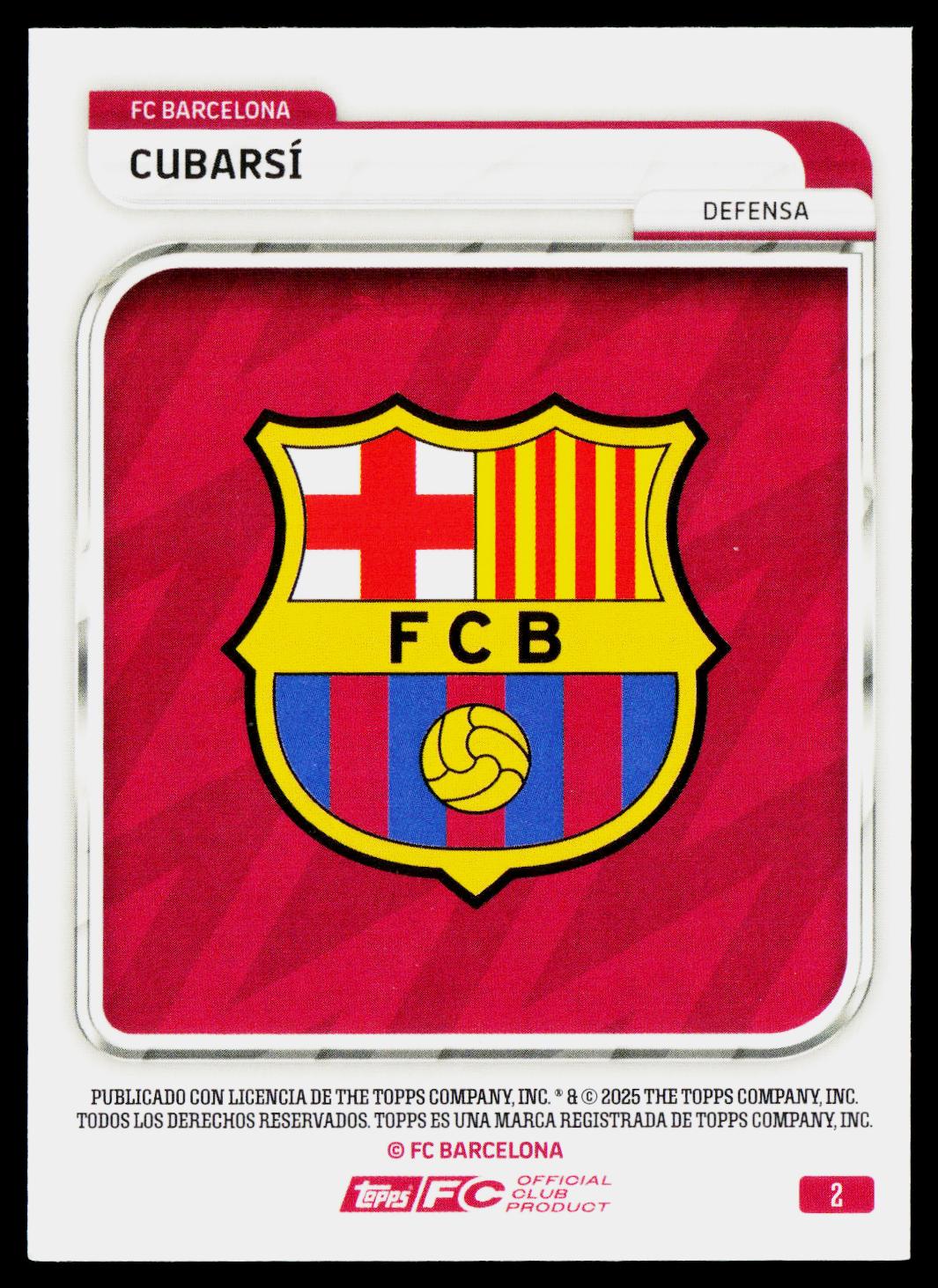 Pau Cubarsí FC Barcelona