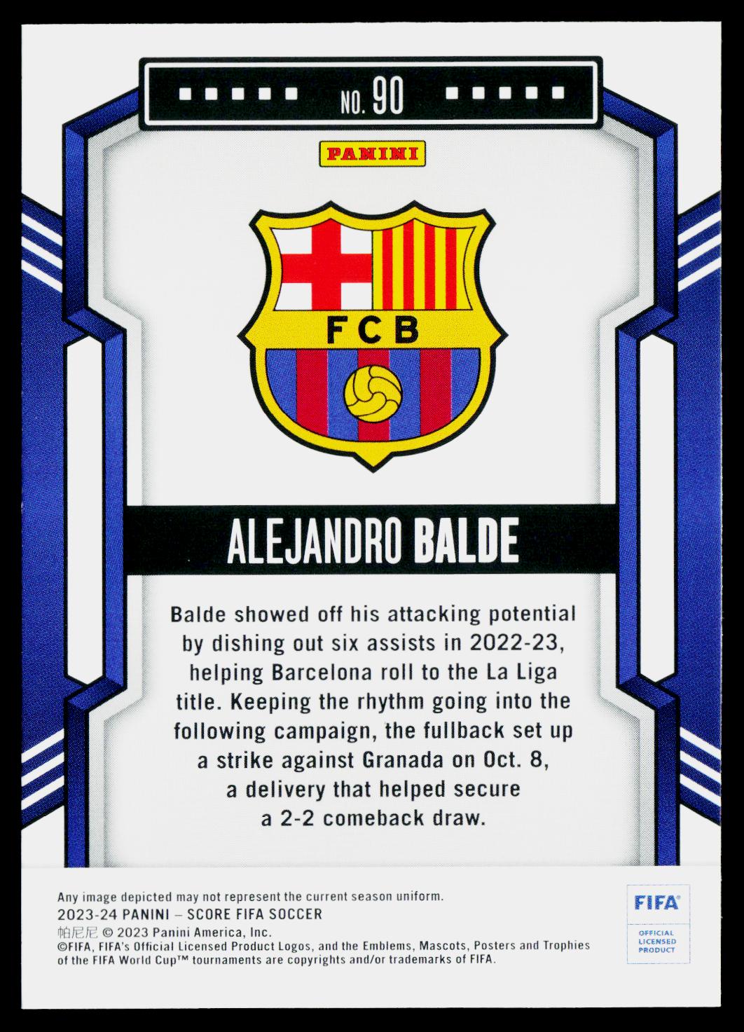 Alejandro Balde FC Barcelona