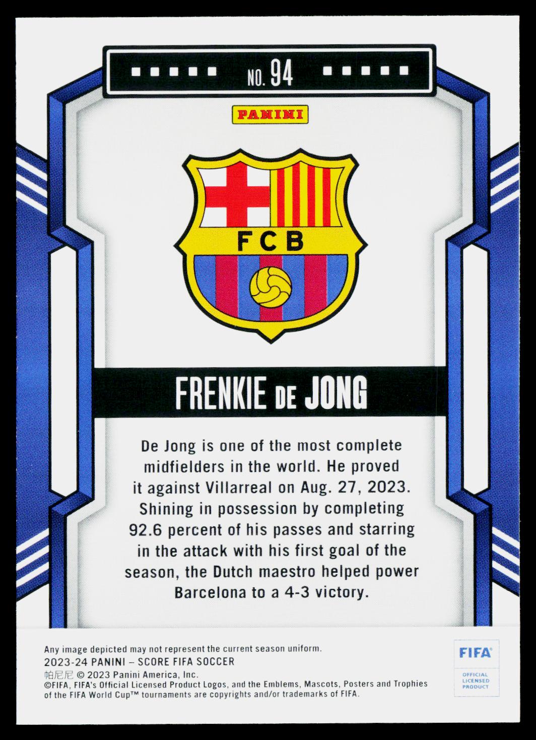 Frenkie de Jong FC Barcelona