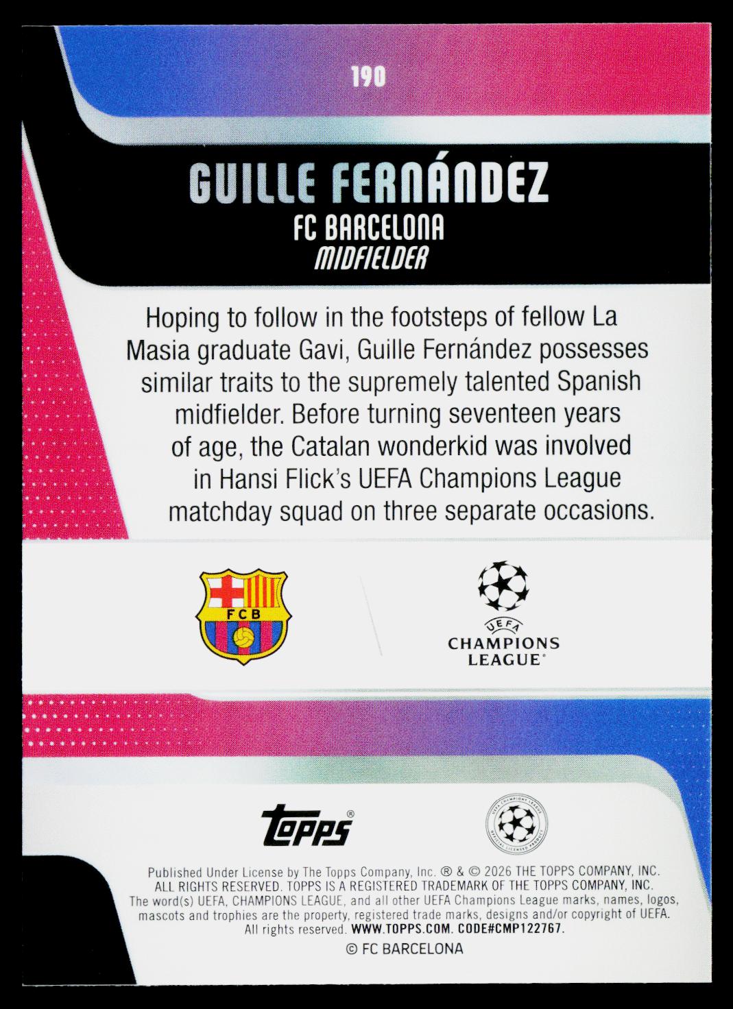 Guille Fernández RC FC Barcelona