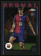 Marc Bernal rookie card från FC Barcelona, officiellt fotbollskort för samlare.