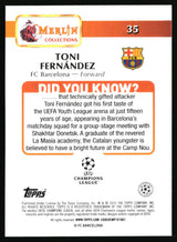 Toni Fernández FC Barcelona