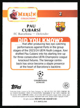 Pau Cubarsí FC Barcelona