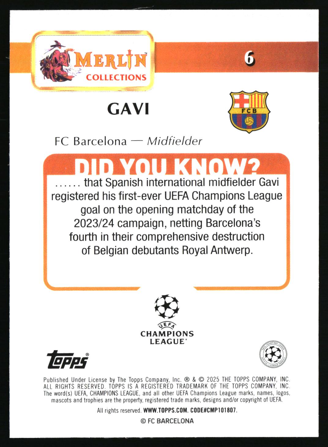 Gavi FC Barcelona