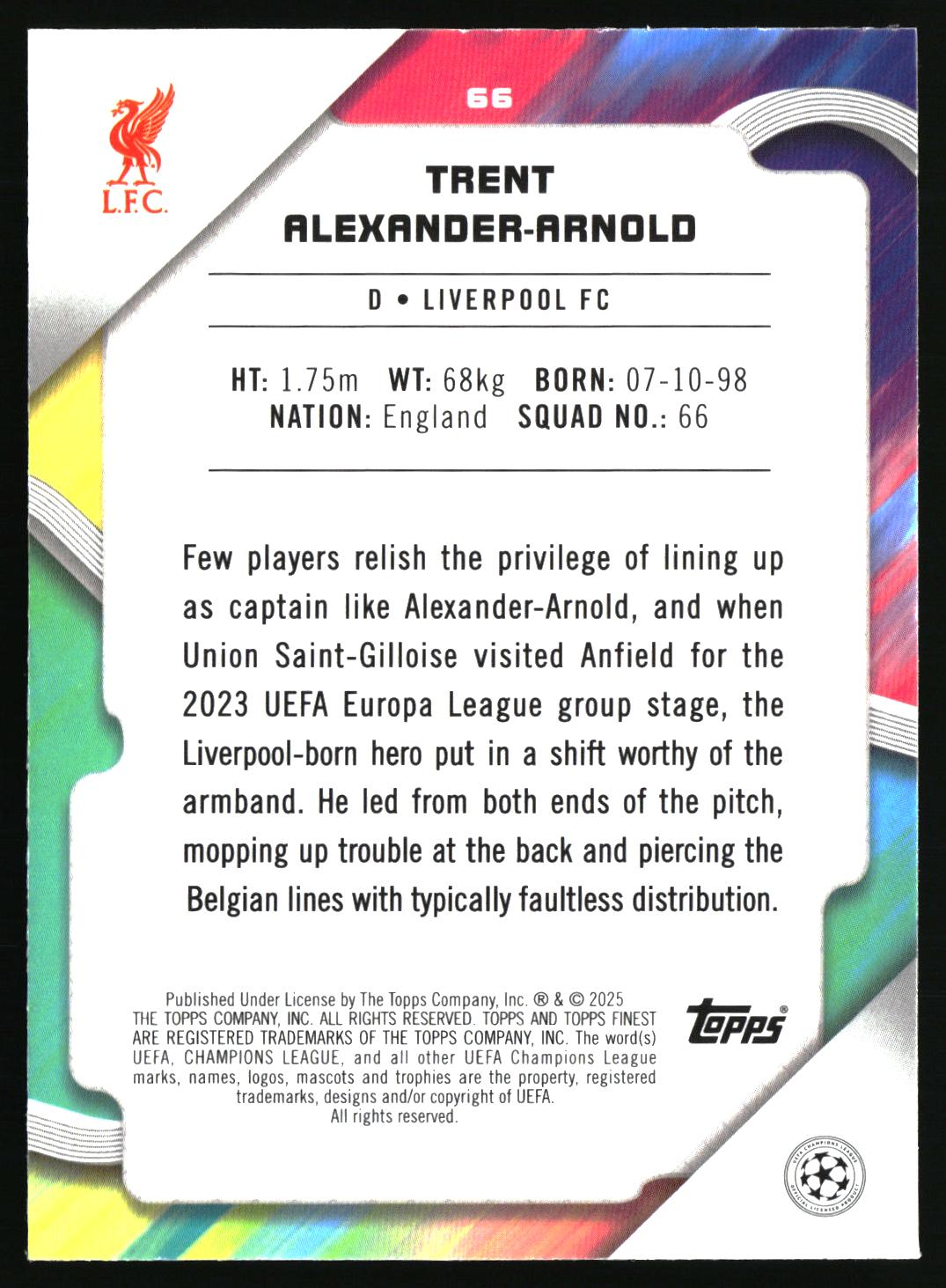 Trent Alexander-Arnold Liverpool