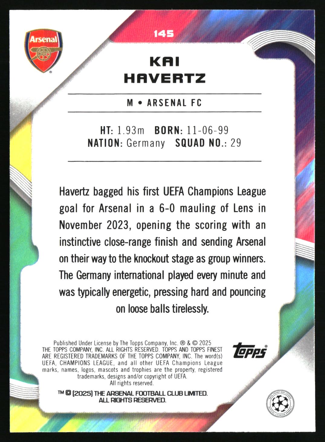 Kai Havertz Arsenal FC