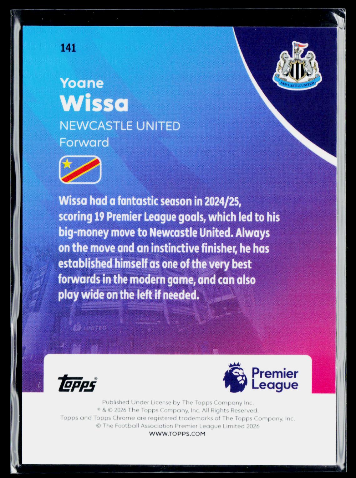 Yoane Wissa Newcastle United