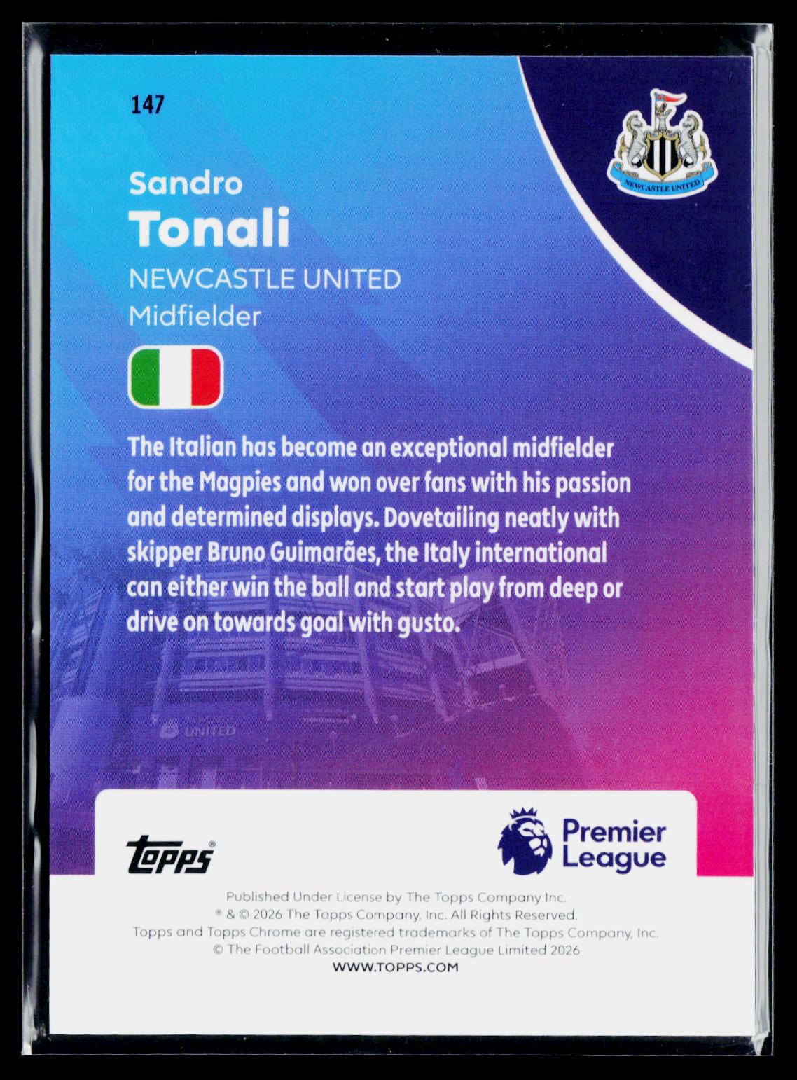 Sandro Tonali Newcastle United