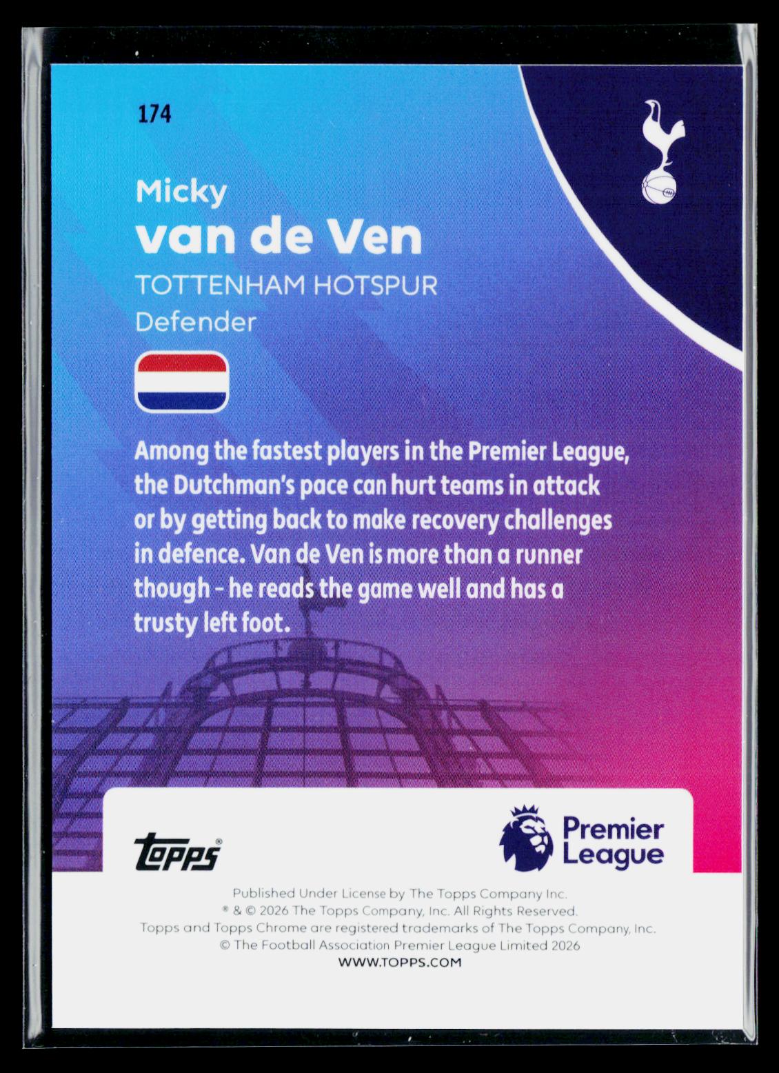 Micky van de Ven Tottenham Hotspur