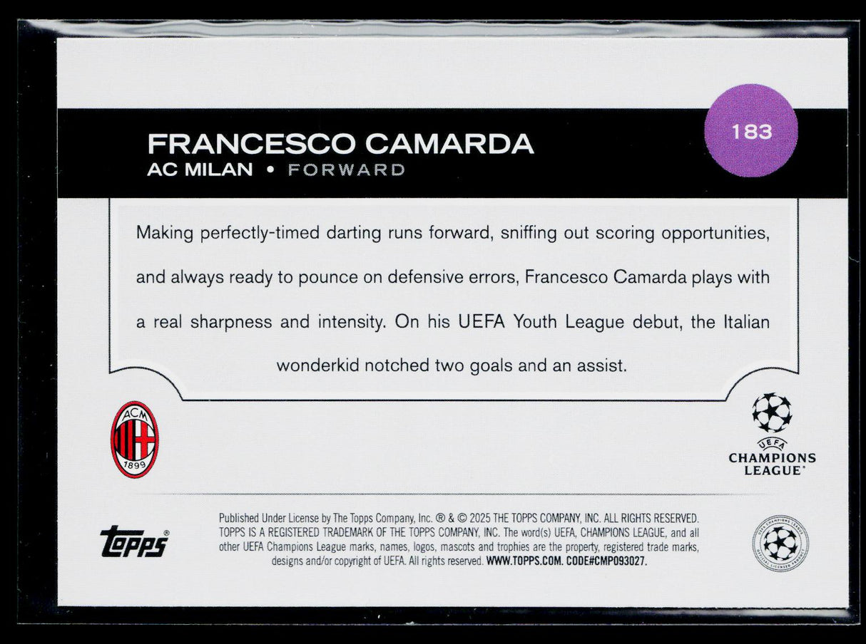 Francesco Camarda A.C. Milan