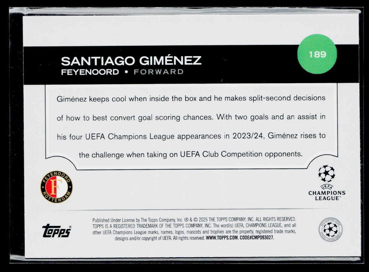 Santiago Giménez Feyenoord