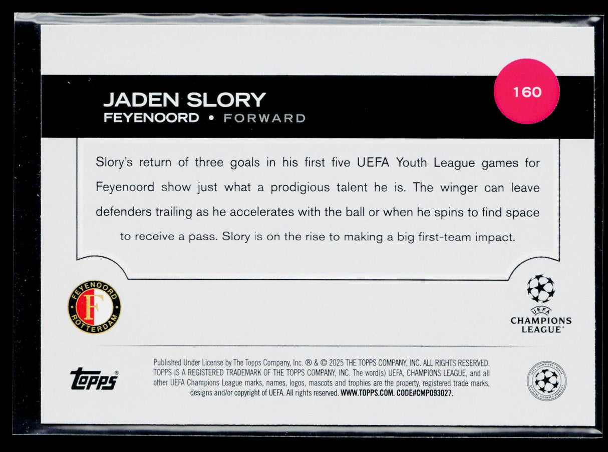 Jaden Slory RC Feyenoord