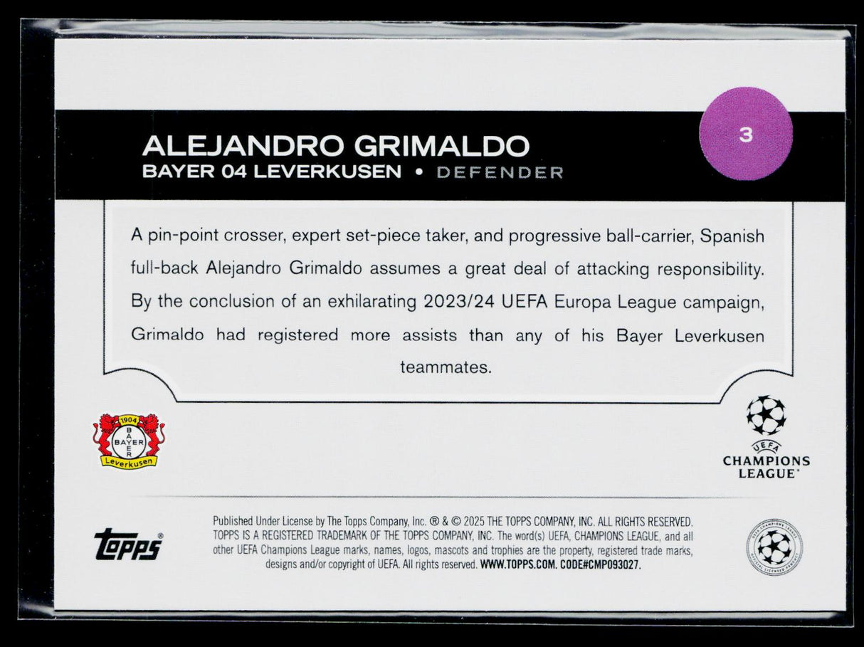 Alejandro Grimaldo Bayer 04 Leverkusen