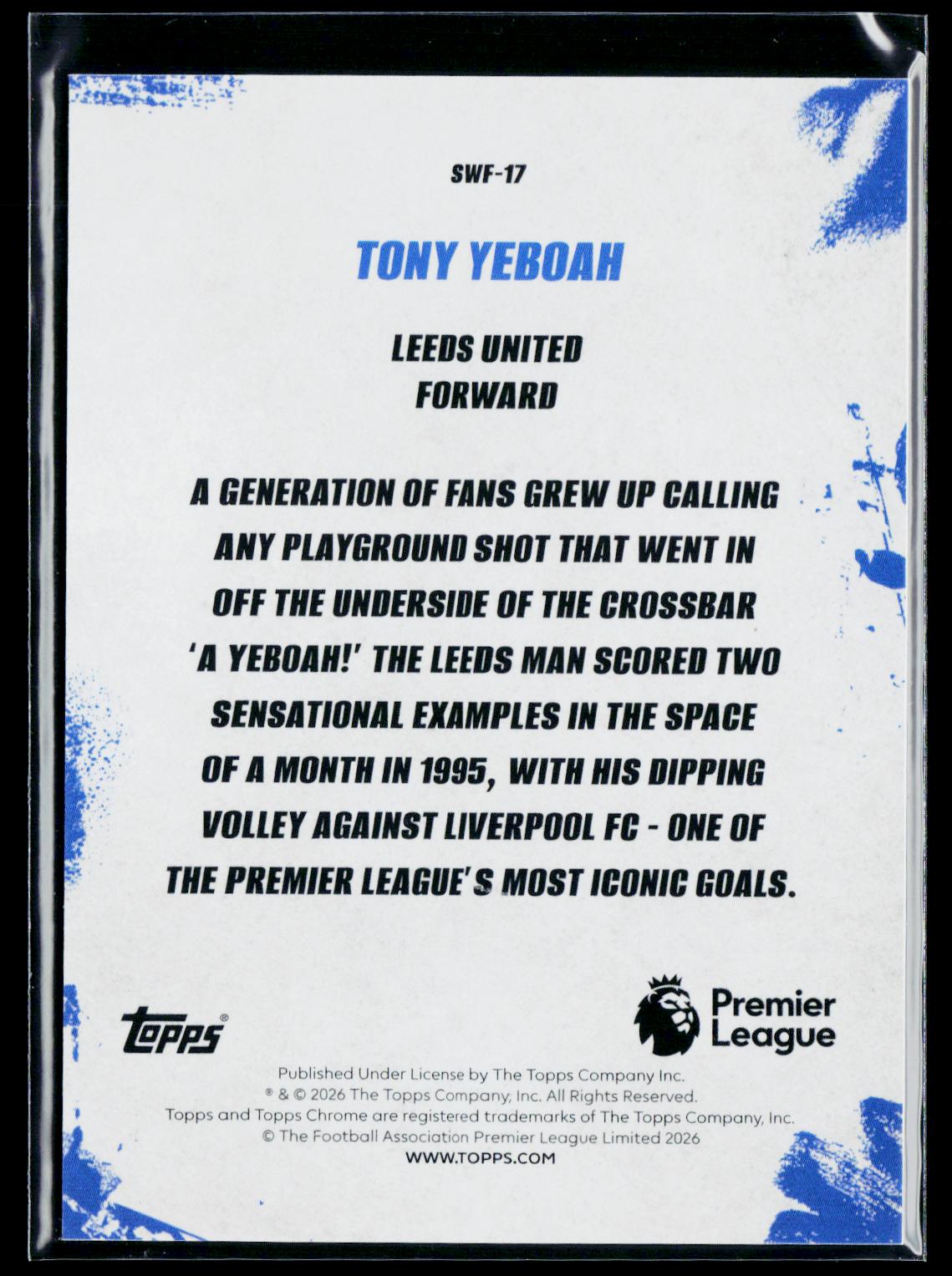 Tony Yeboah Leeds United