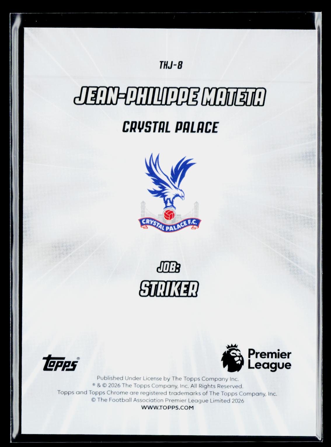 Jean-Philippe Mateta Crystal Palace