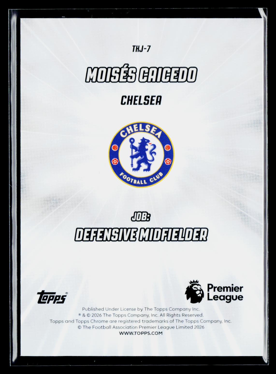 Moisés Caicedo Chelsea FC