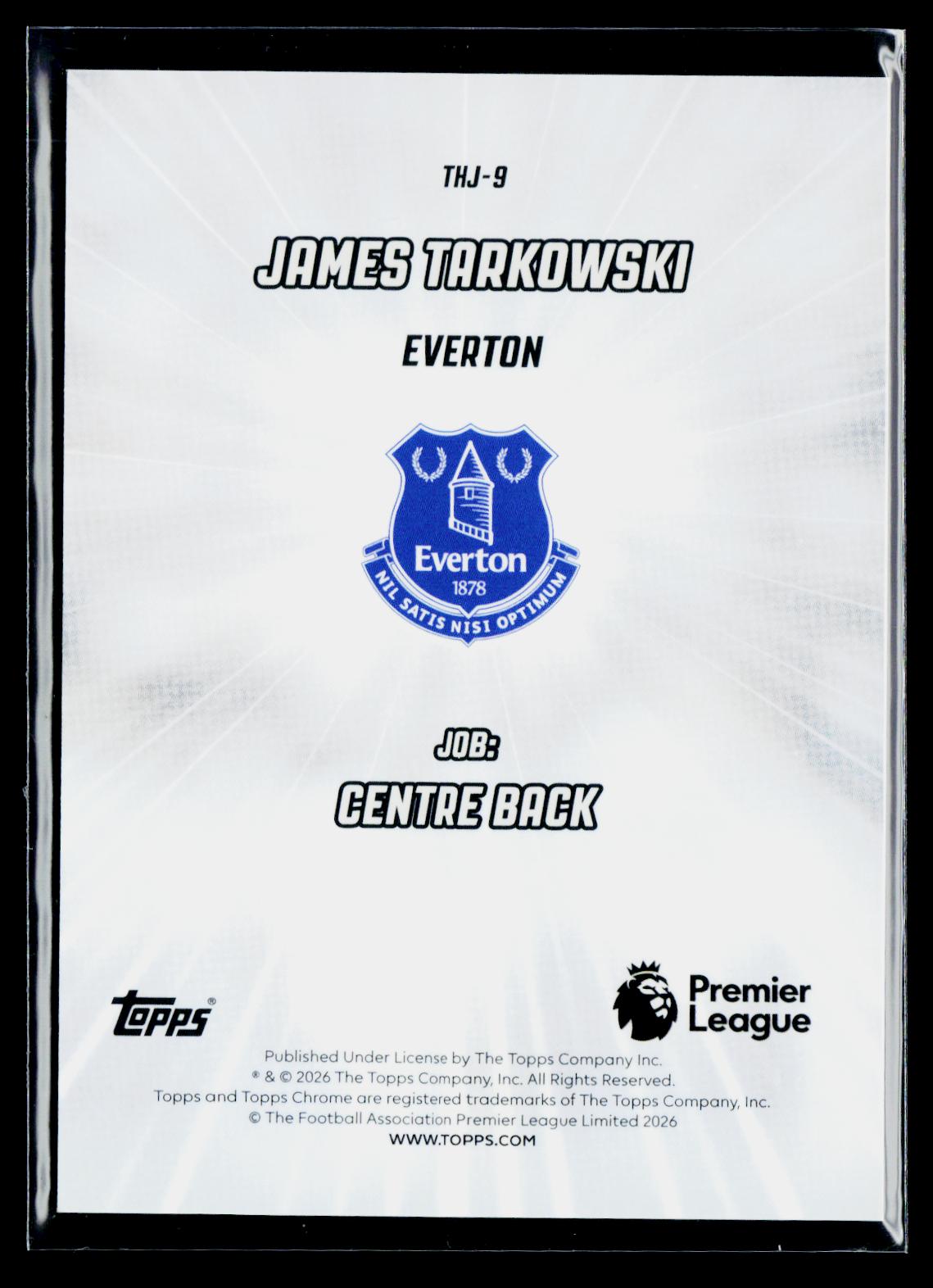 James Tarkowski Everton