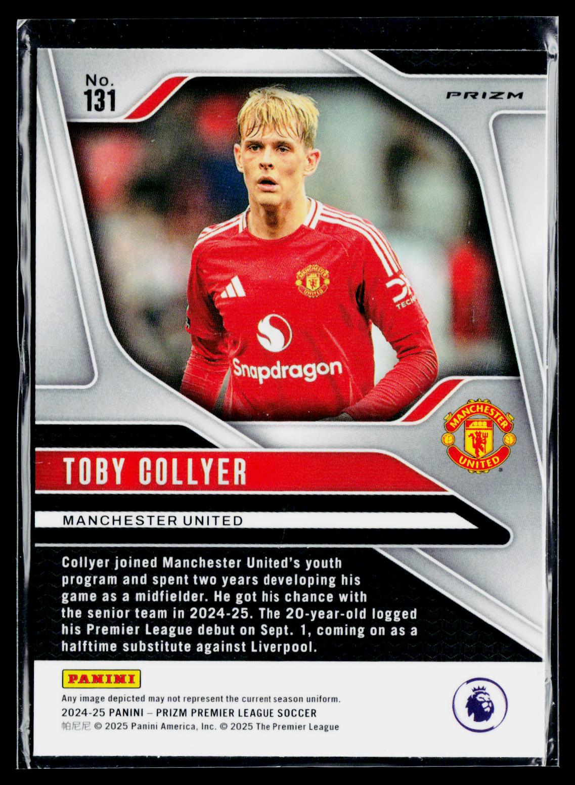Toby Collyer RC Manchester United