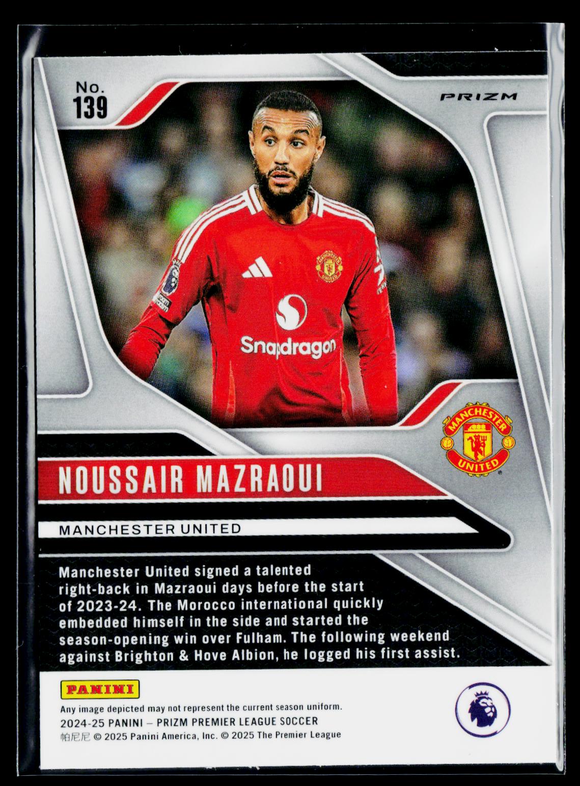 Noussair Mazraoui Manchester United