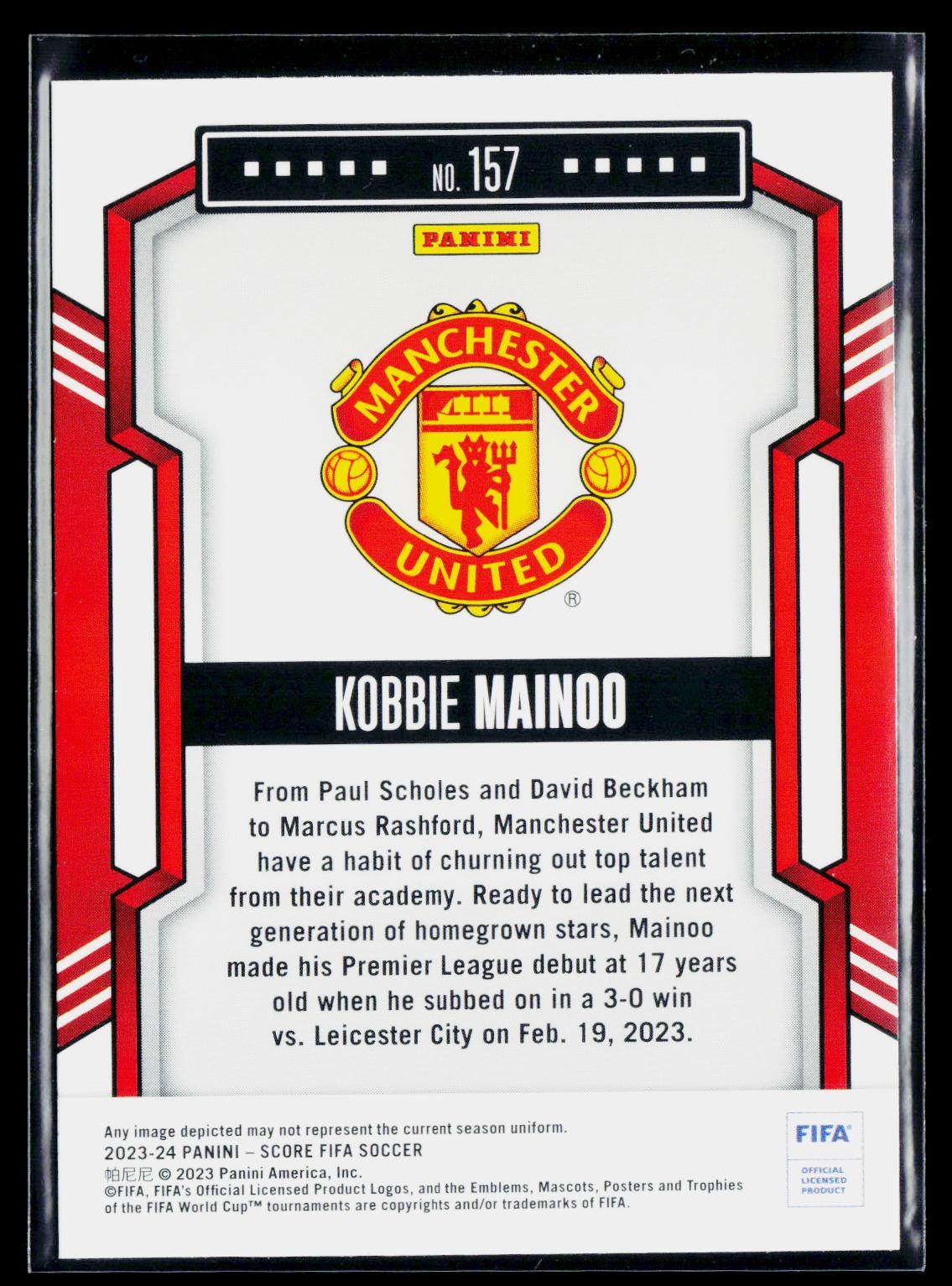 Kobbie Mainoo RC Manchester United