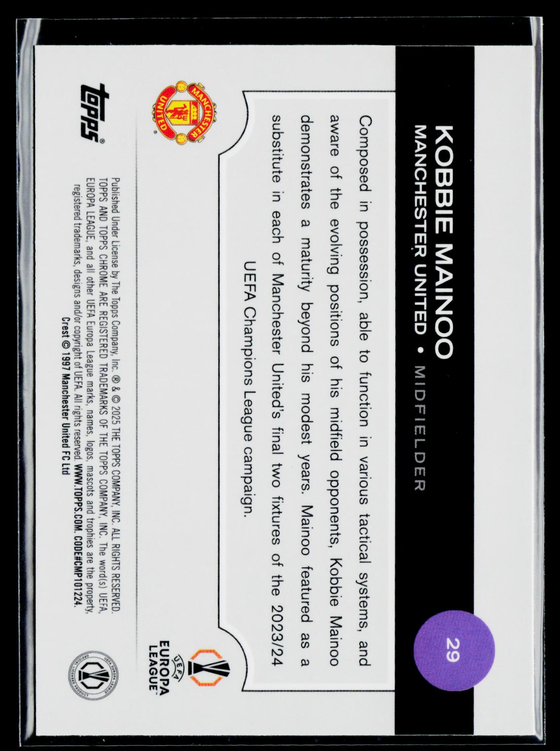 Kobbie Mainoo Manchester United