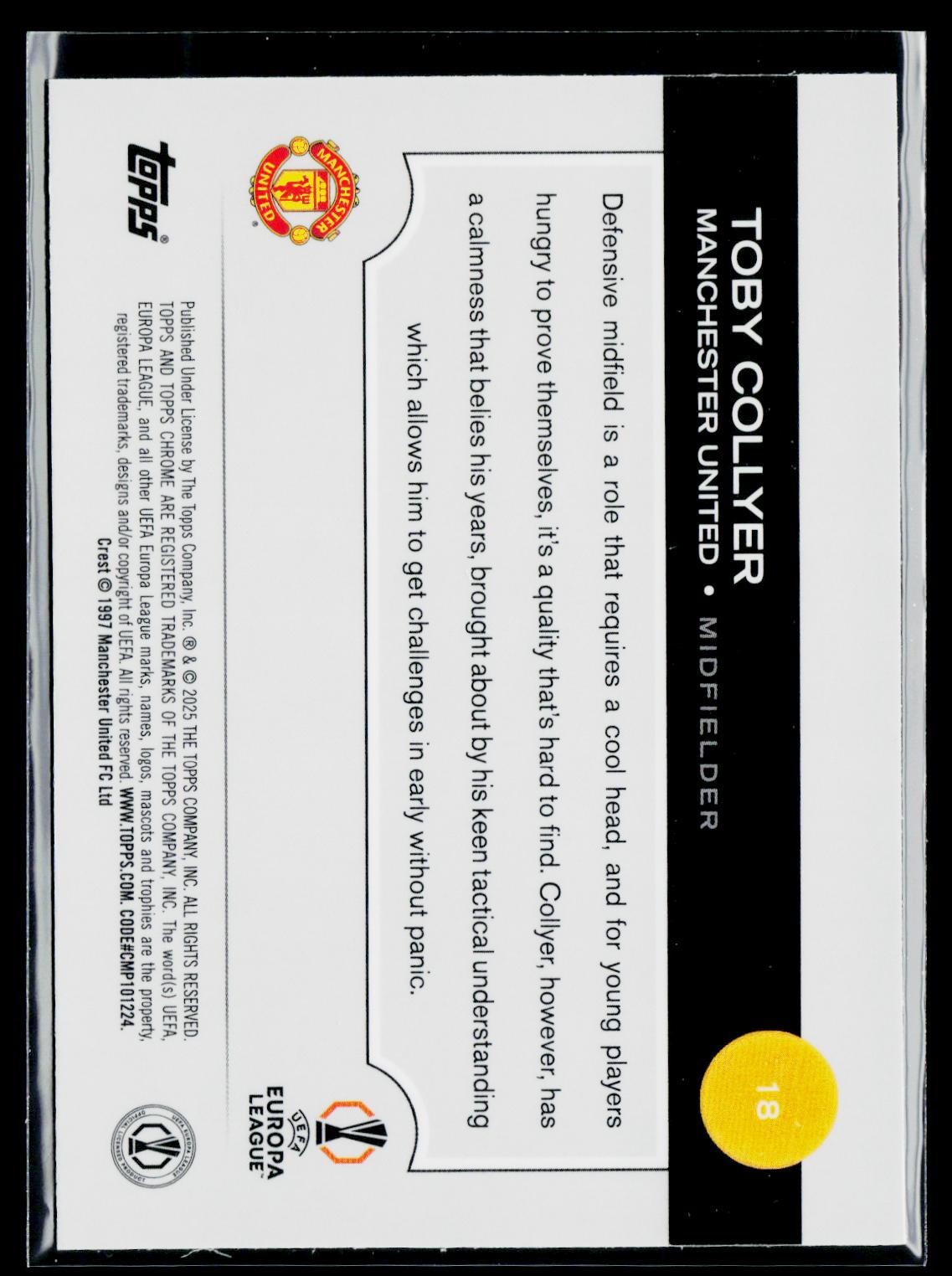 Toby Collyer RC Manchester United