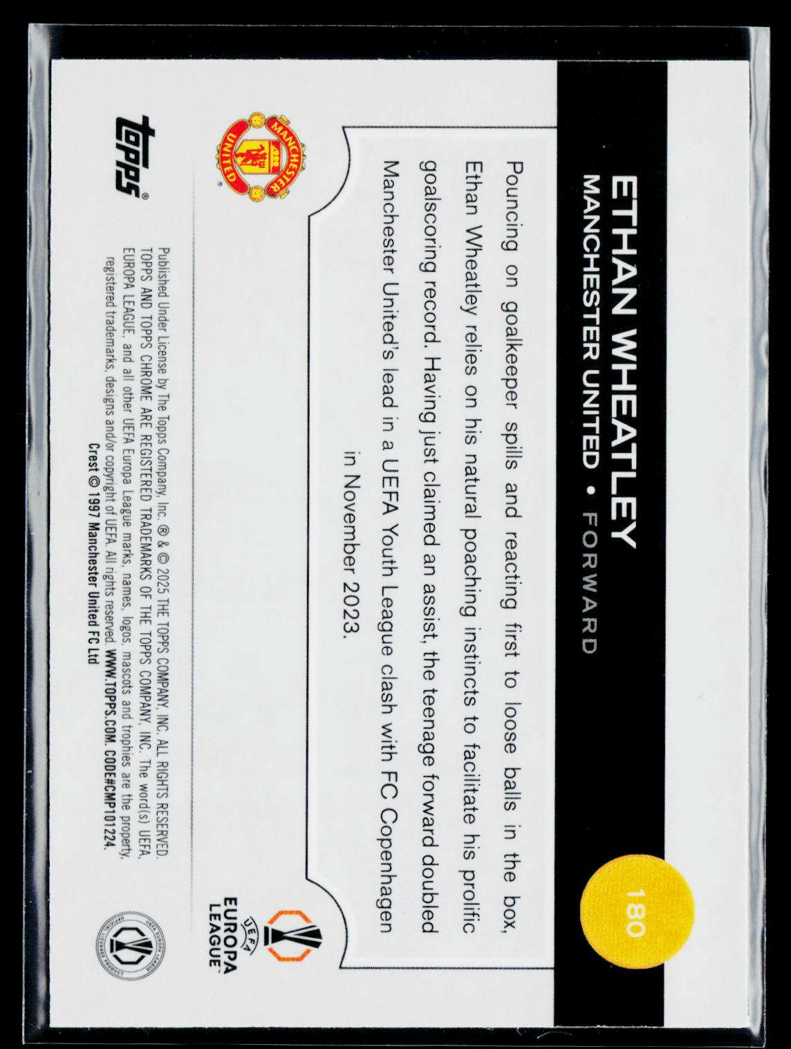 Ethan Wheatley RC Manchester United