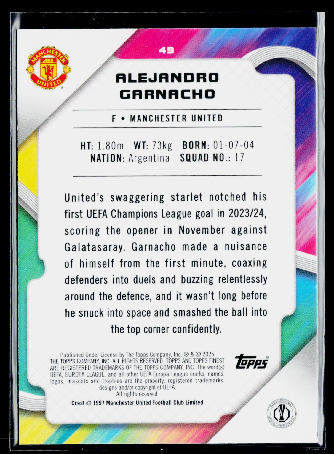 Alejandro Garnacho Manchester United