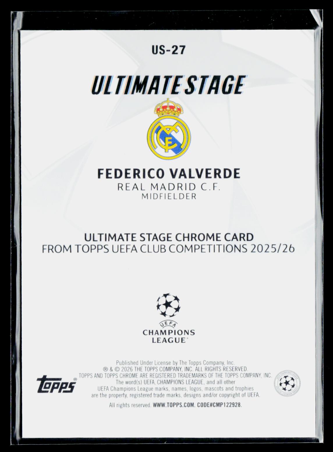 Federico Valverde Real Madrid CF