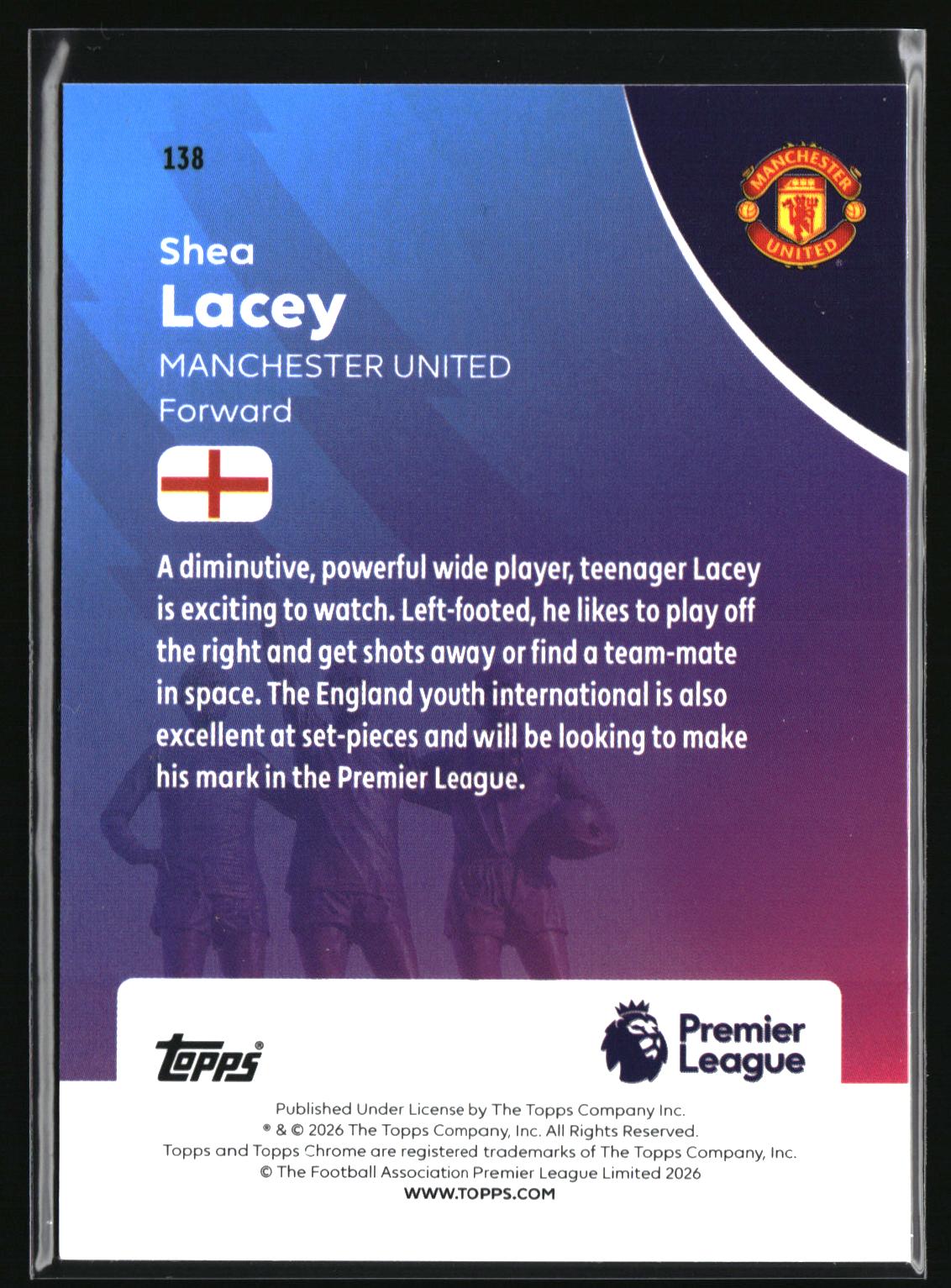 Shea Lacey RC Manchester United