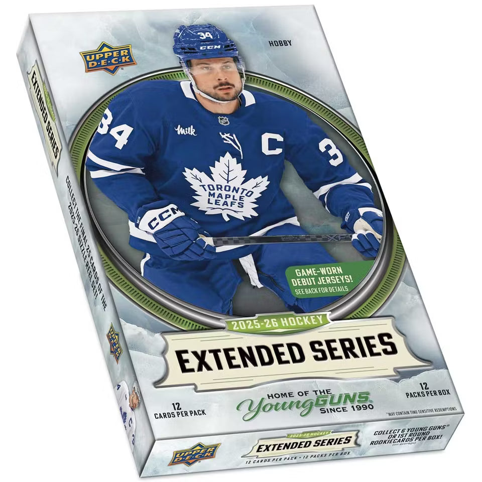 2025-26 Upper Deck Extended Series Hockey Hobby Box