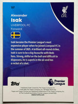 Alexander Isak - Pulsar - Topps Chrome PL 25/26