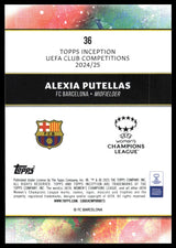 Alexia Putellas - Base - Topps Inception UCC 24/25