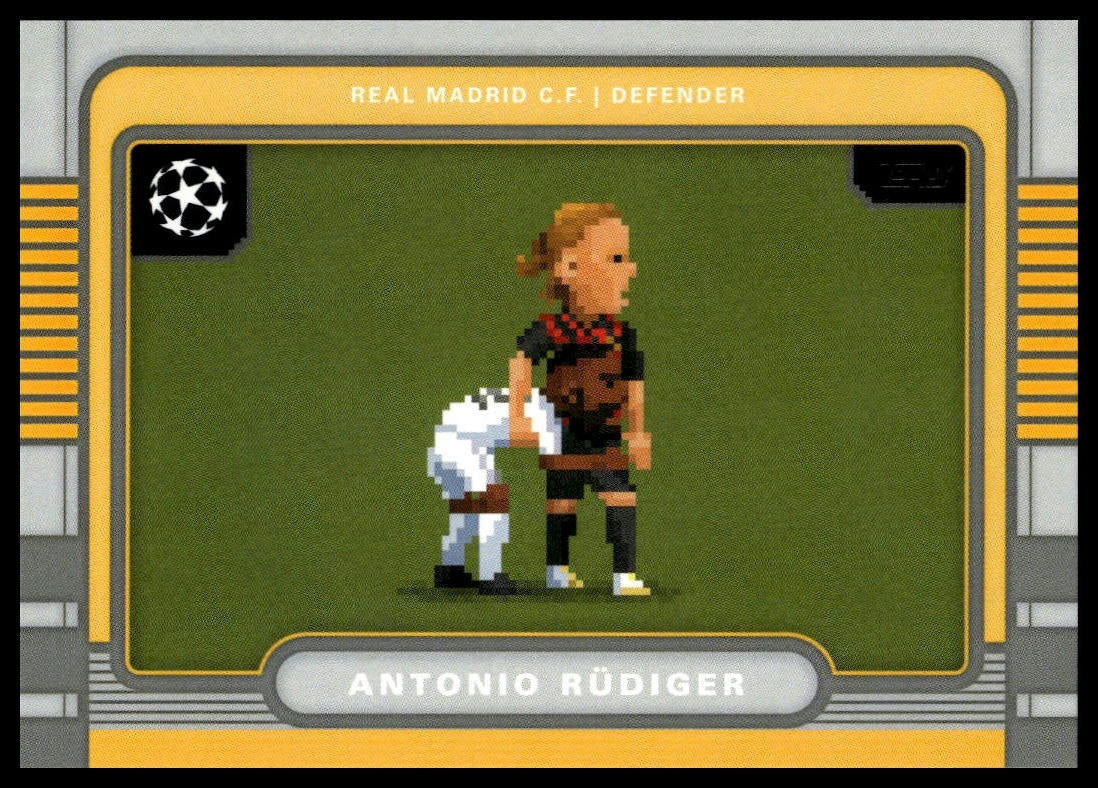 Antonio Rudiger - 8-Bit - Topps Flagship 25/26
