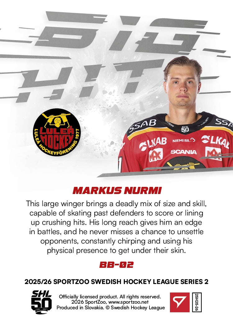 BB-02 LHF Markus Nurmi BIG HIT