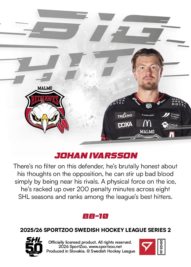 BB-10 MIF Johan Ivarsson BIG HIT