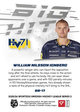 BB-17 HV71 William Nilsson Ignberg BIG HIT