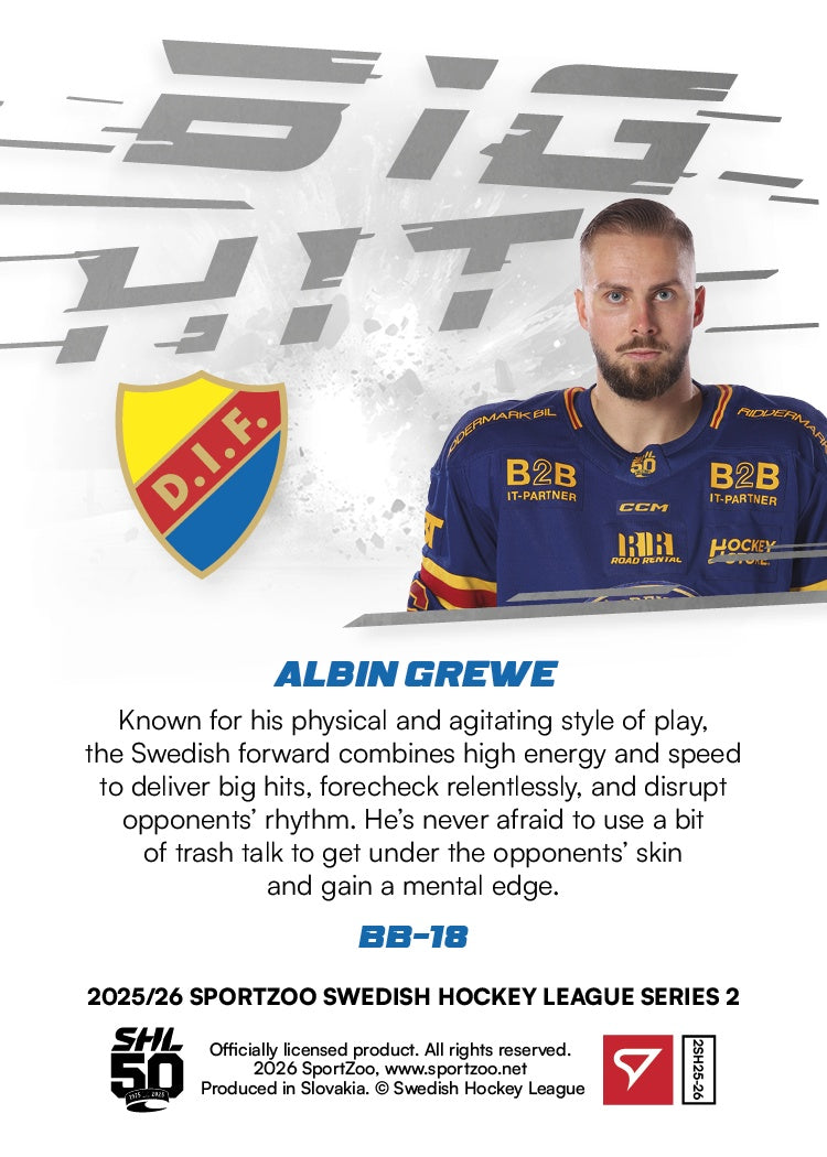 BB-18 DIF Albin Grewe BIG HIT
