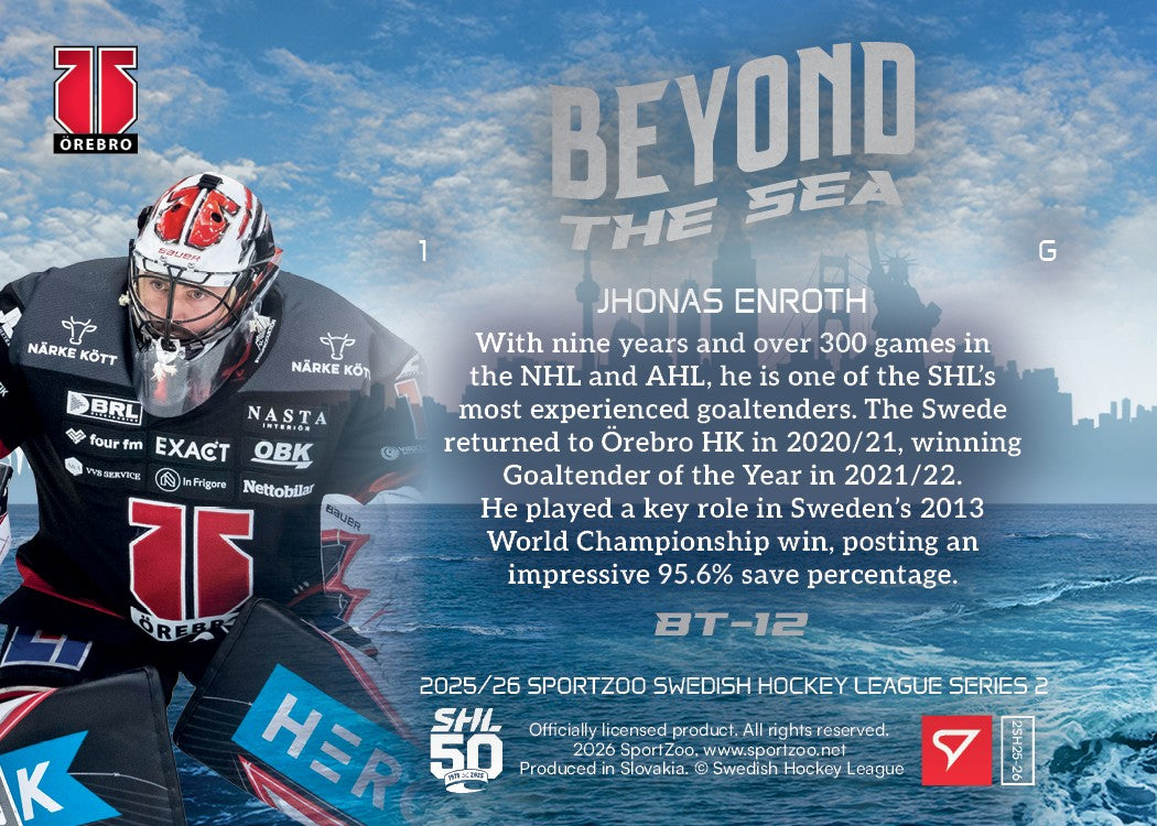BT-12 ÖRE Jhonas Enroth BEYOND THE SEA