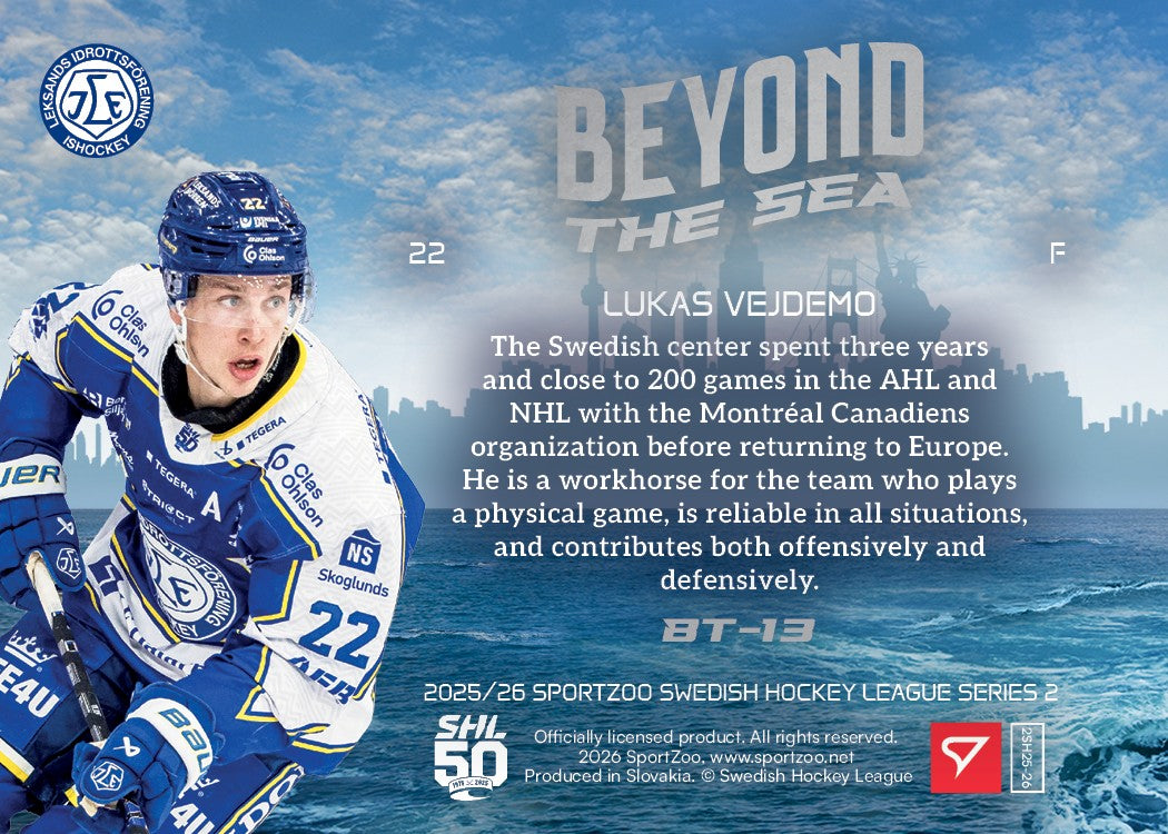 BT-13 LIF Lukas Vejdemo BEYOND THE SEA